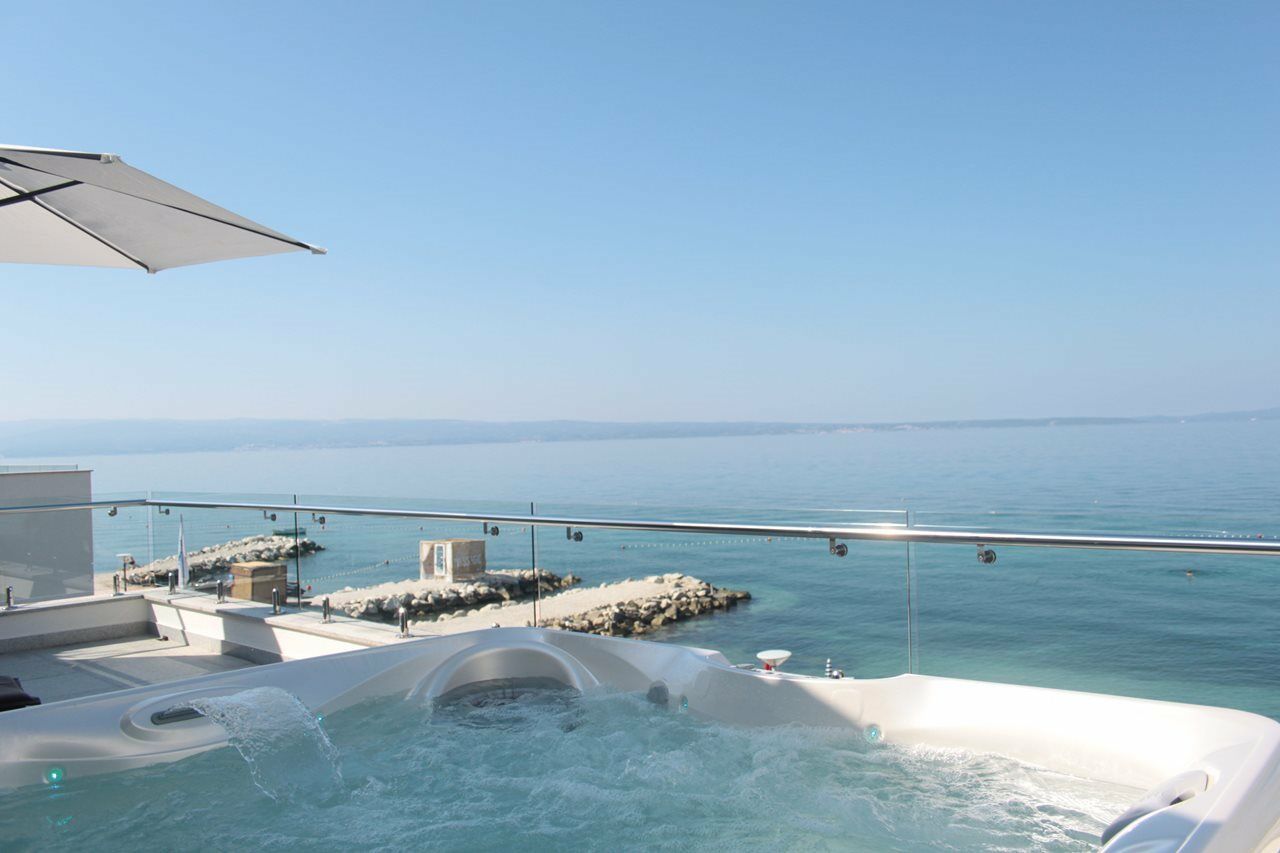 Beach Hotel Split Podstrana Dış mekan fotoğraf